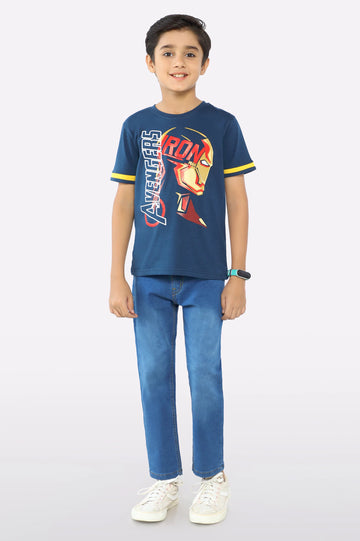 Iron Man Avengers Printed T-Shirt