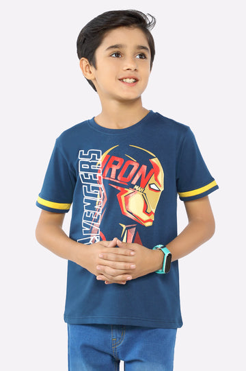 Iron Man Avengers Printed T-Shirt