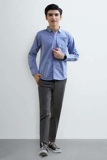 Check Boys Casual Shirt