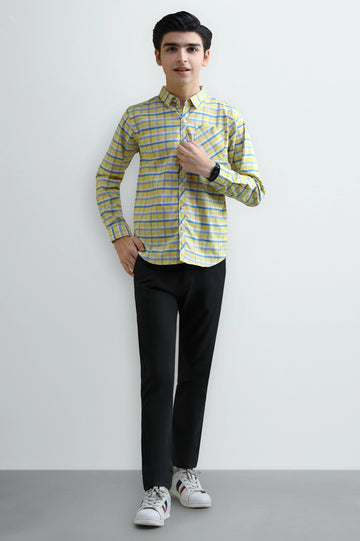 Check Boys Casual Shirt
