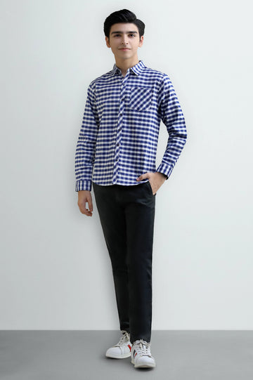 Check Boys Casual Shirt