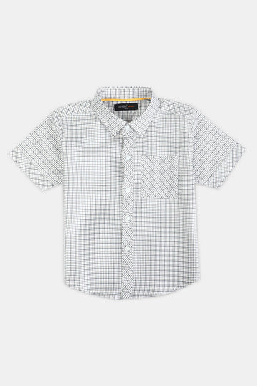 Tattersall Check Boys Casual Shirt