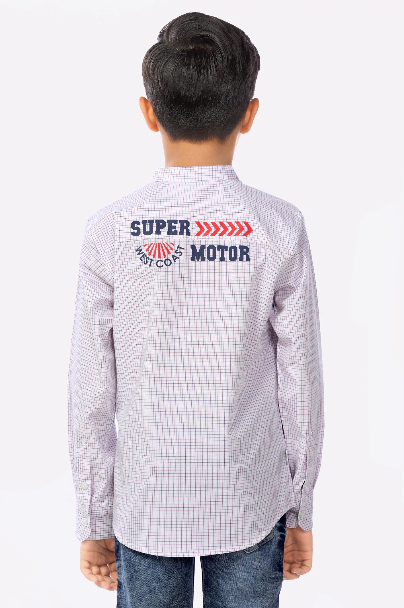 Multicolor Minicheck Boys Shirt From Diners