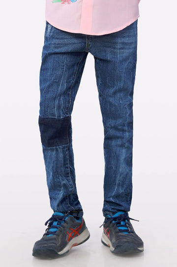 Blue Slim Fit Denim Jeans