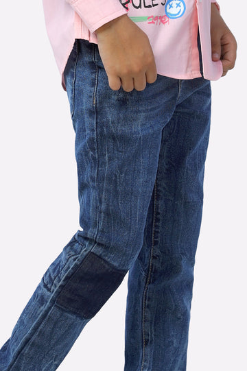Blue Slim Fit Denim Jeans