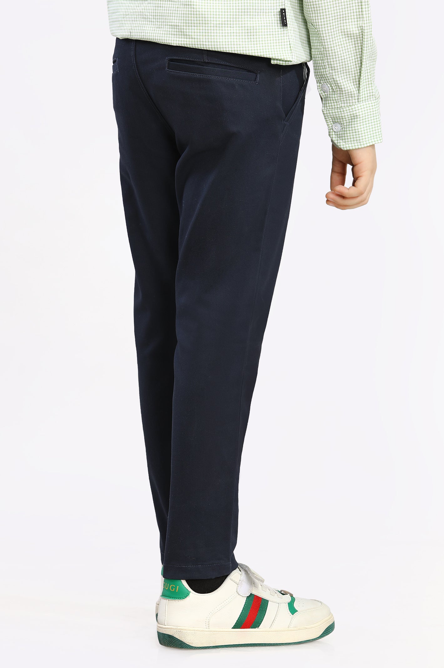 Navy Blue Slim Fit Chino Trouser From Diners