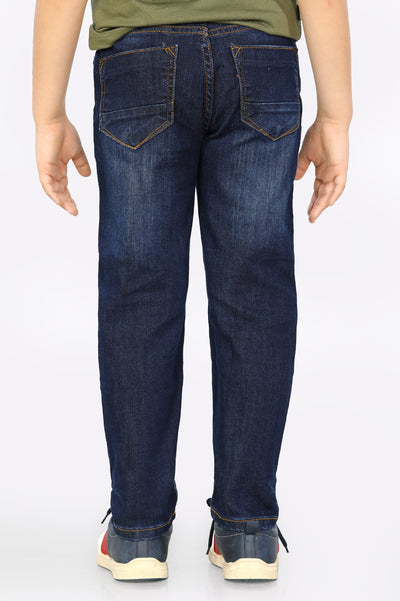Dark Blue Slim Fit Denim Jeans From Diners