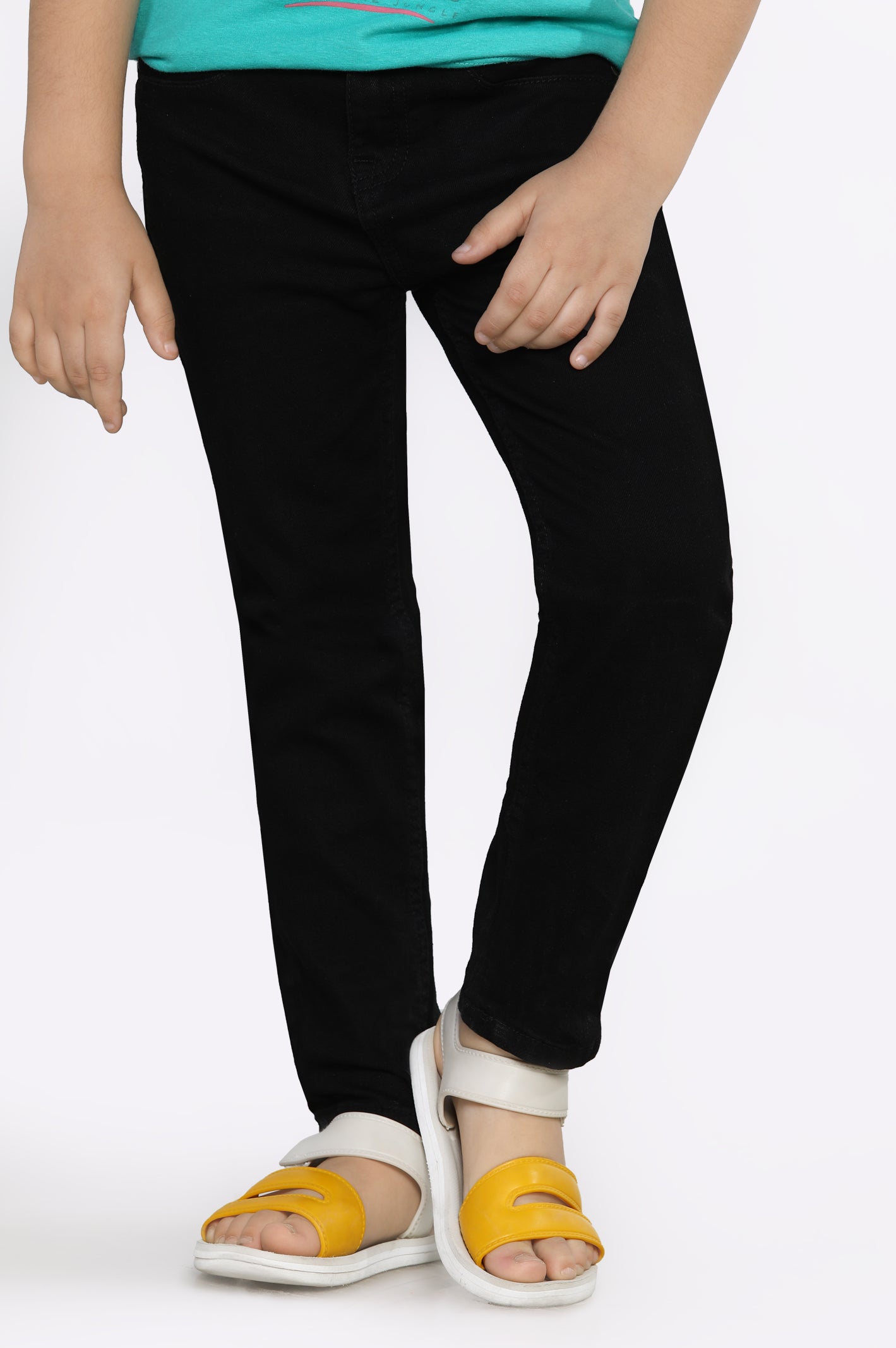 Black Slim Fit Denim Jeans From Diners