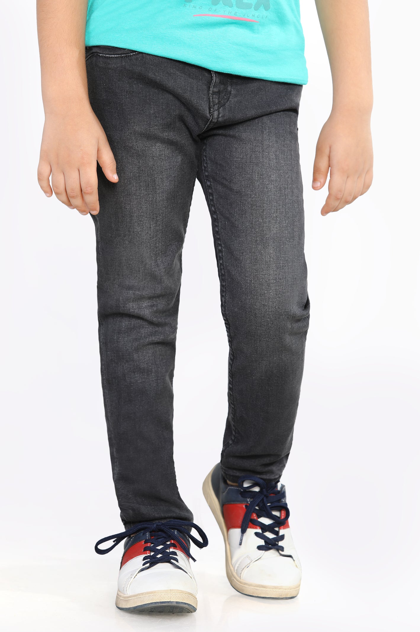 Grey Slim Fit Denim Jeans From Diners
