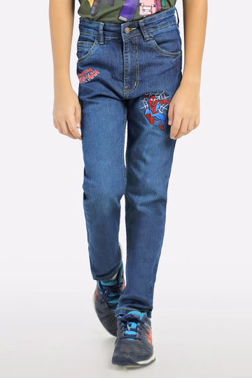 Dark Blue Slim Fit Denim Jeans
