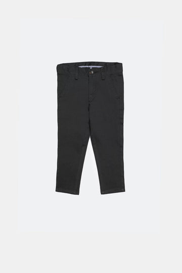 Charcoal Chino Trouser For Boys
