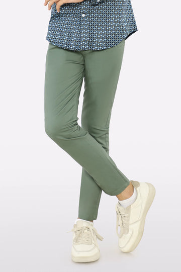 Olive Denim Jeans For Boys