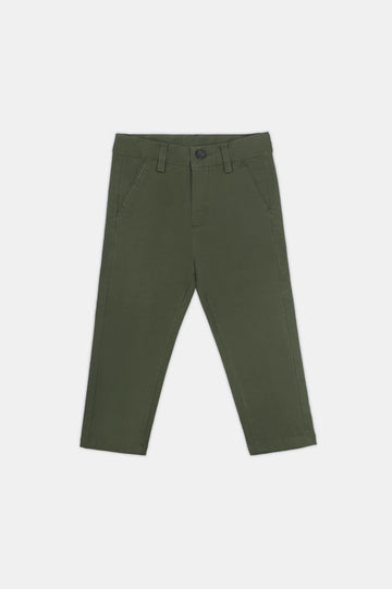 Olive Boys Cotton Chinos
