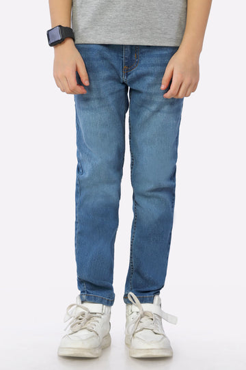 Medium Blue Boys Denim Jeans