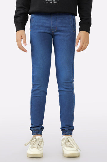Medium Blue Denim Boys Jeans
