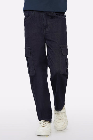 Dark Blue Boys Denim Jeans