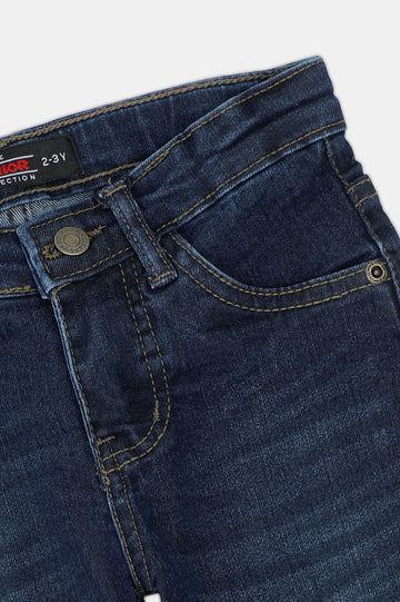 Dark Blue Denim Boys Jeans