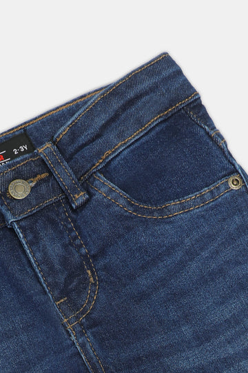 Boys Dark Blue Denim Jeans