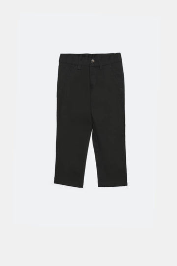 Black Chino Trouser For Boys