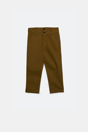Camel Chino Trouser For Boys