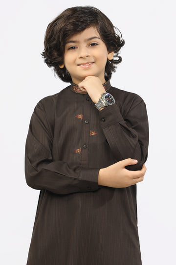 Brown Boys Shalwar Suit