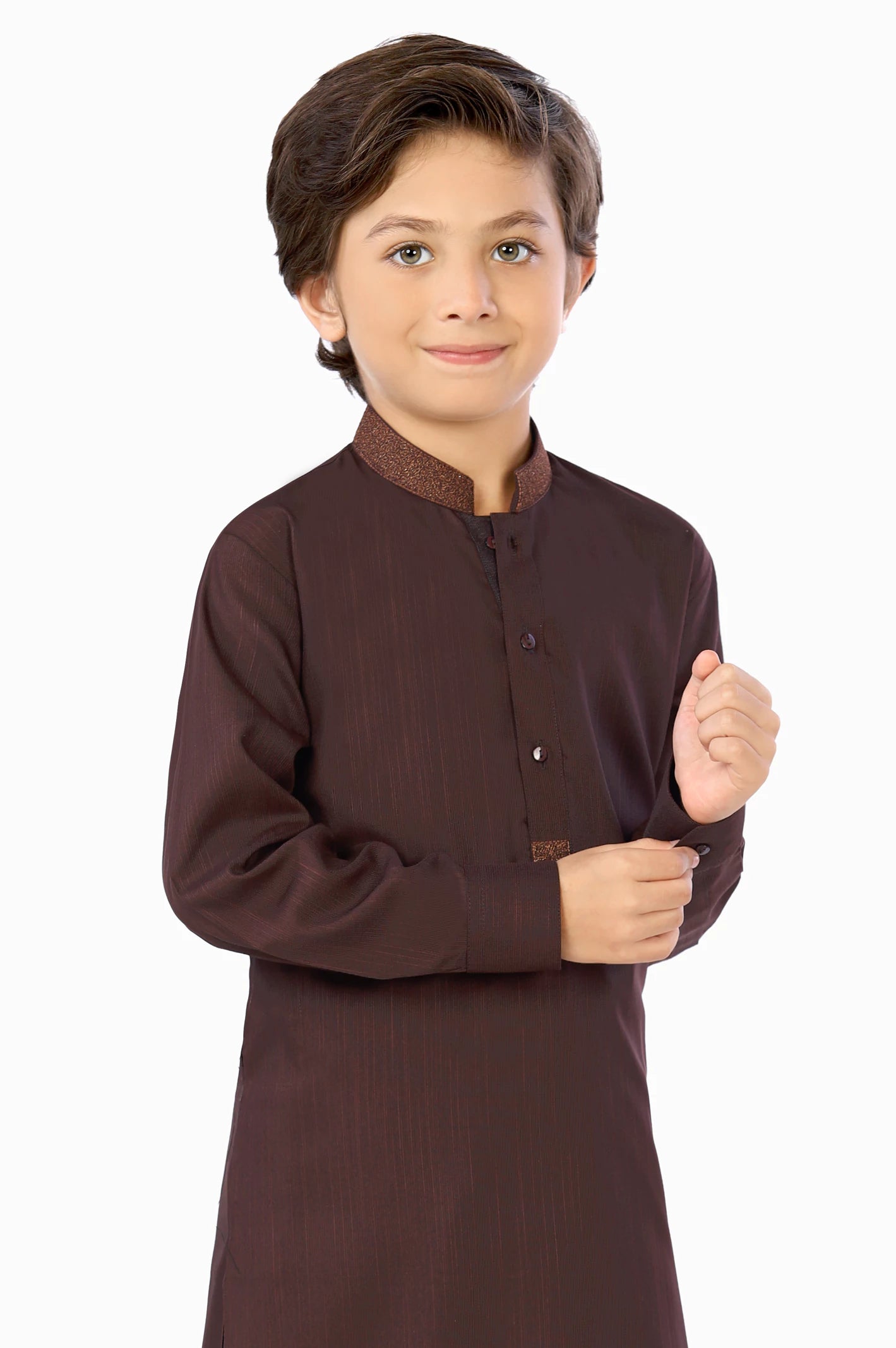 Maroon Boys Shalwar Suit From Diners