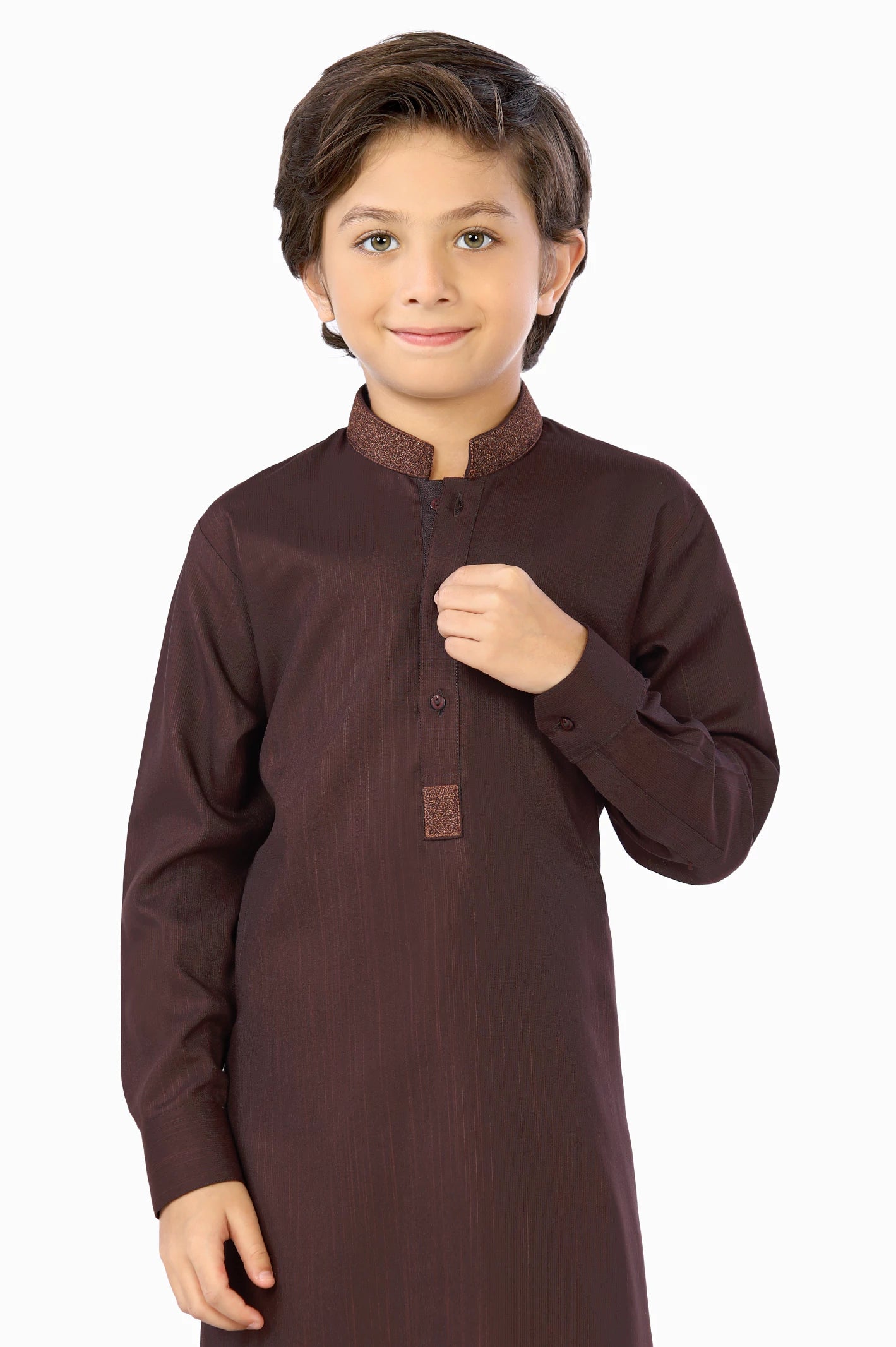 Maroon Boys Shalwar Suit From Diners