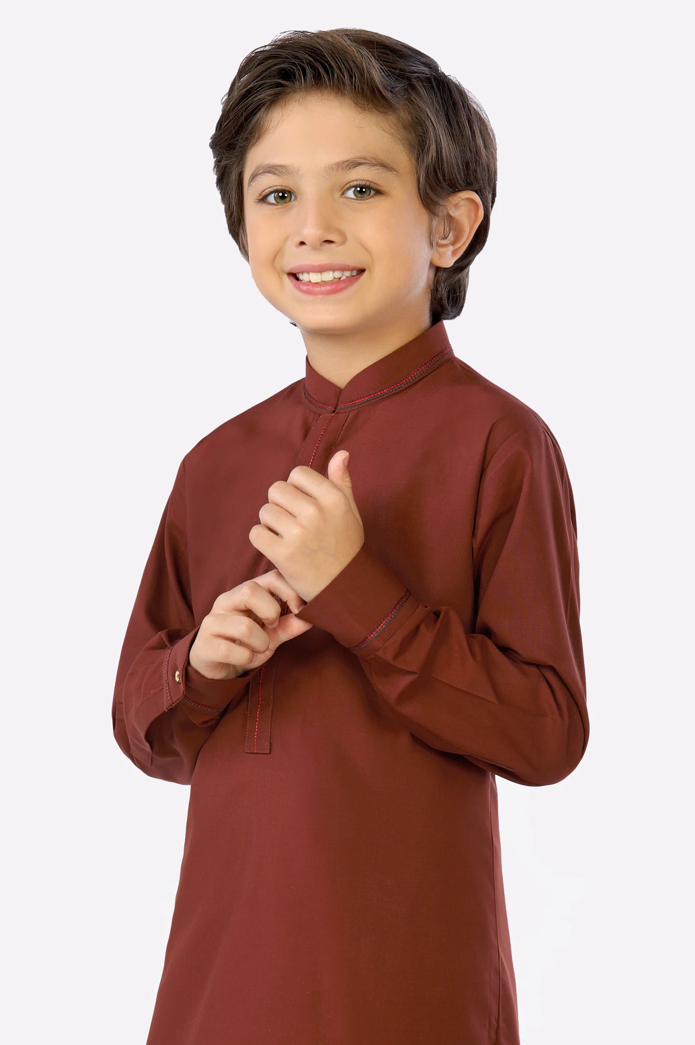 Maroon Boys Shalwar Suit From Diners