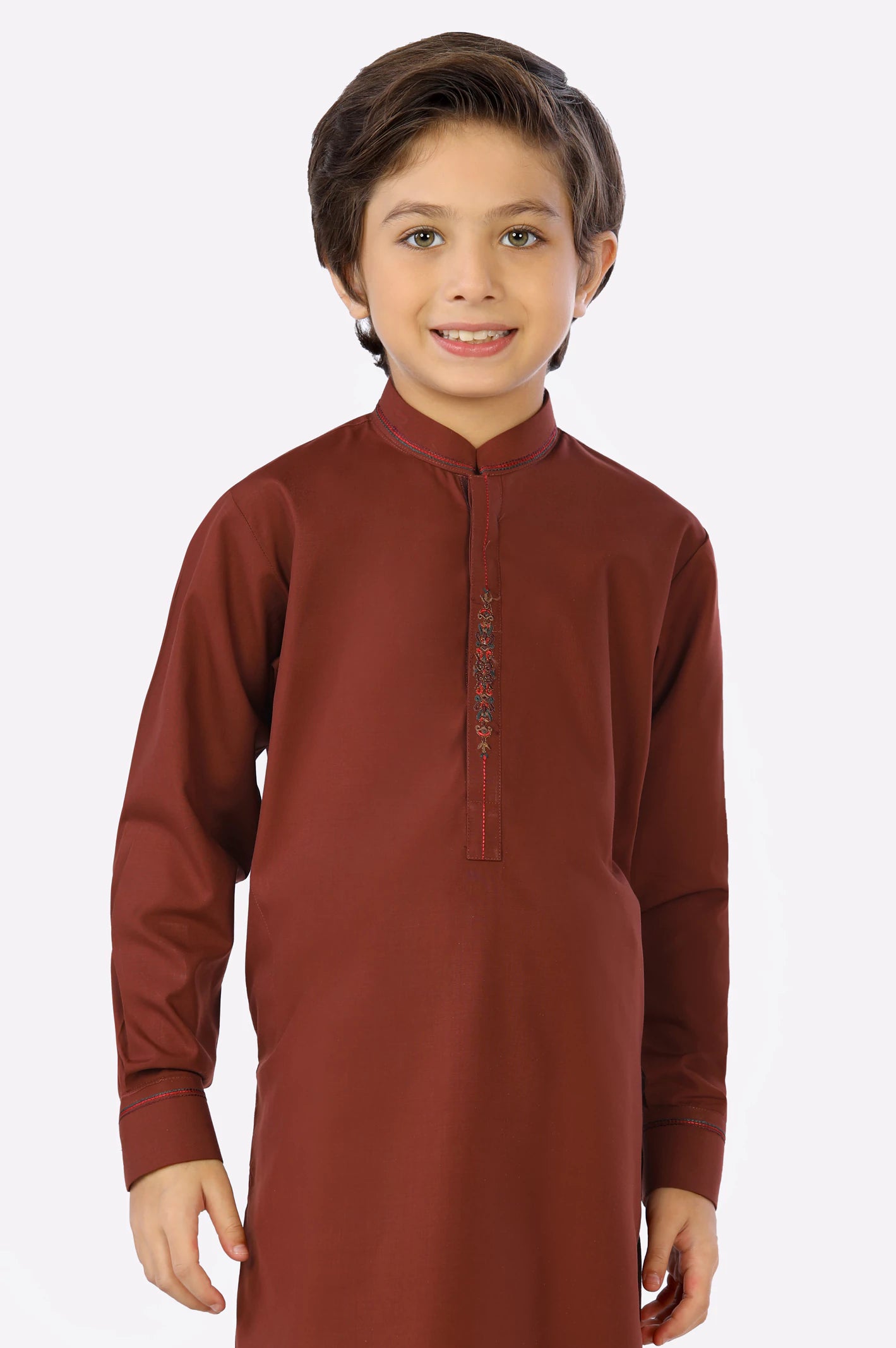 Maroon Boys Shalwar Suit From Diners