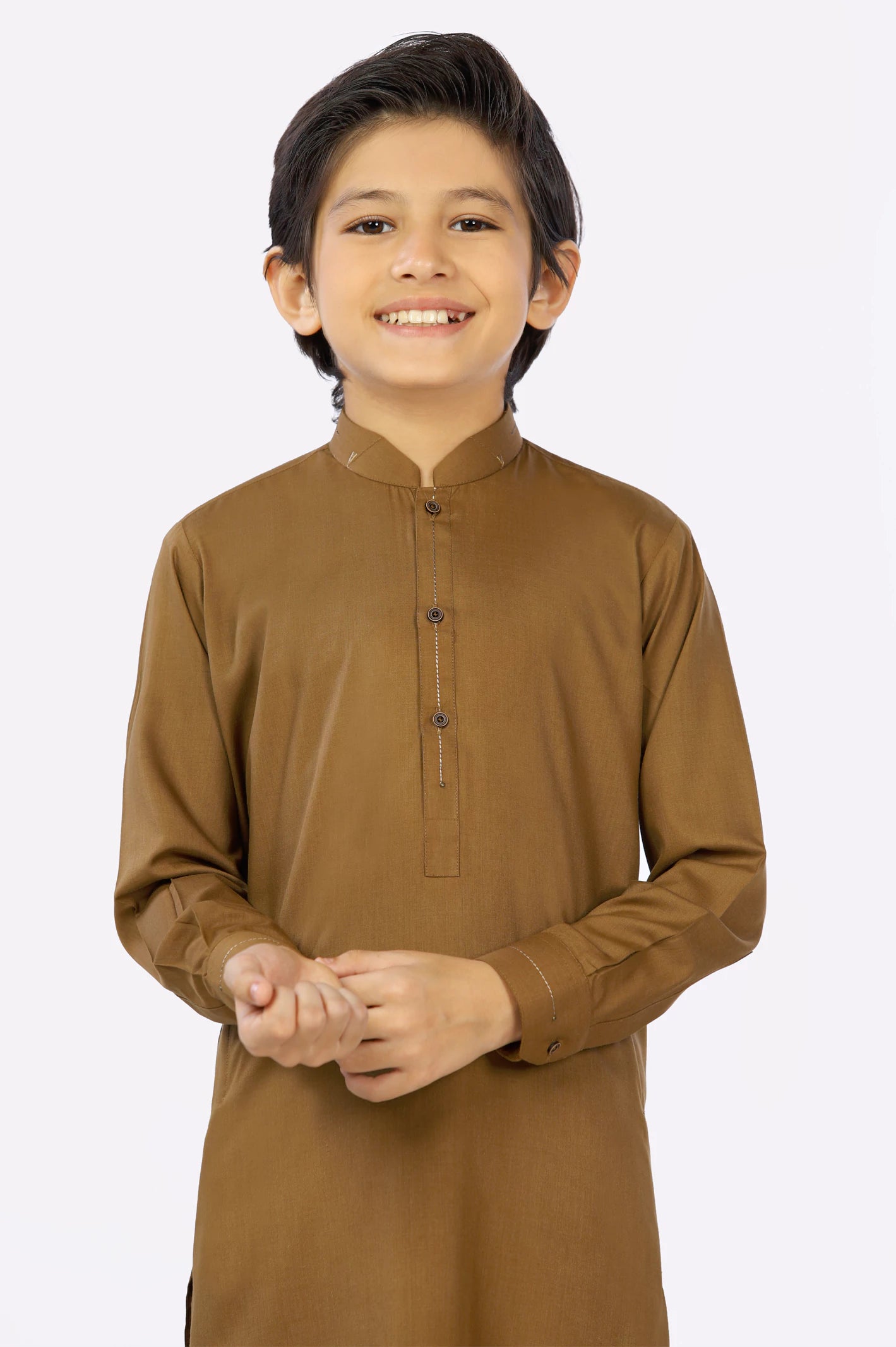 Brown Boys Shalwar Suit From Diners