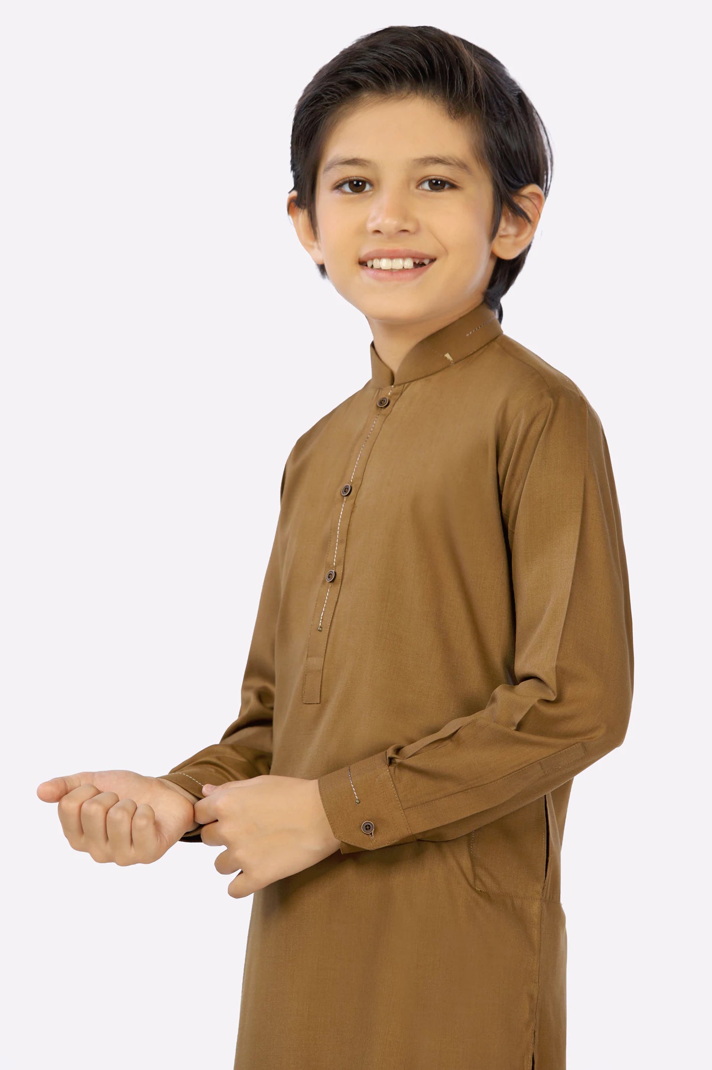 Brown Boys Shalwar Suit From Diners