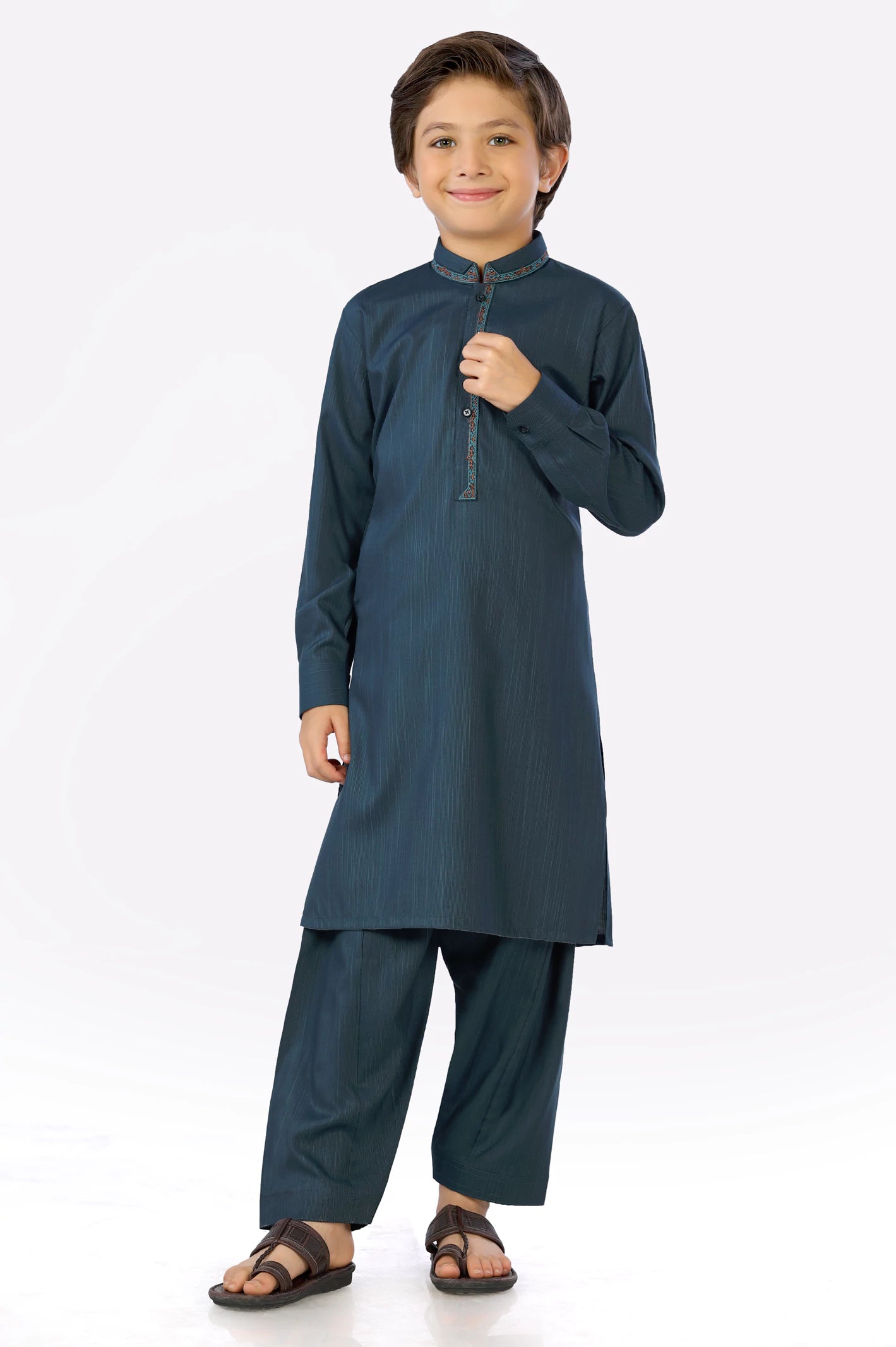 Blue Boys Shalwar Suit From Diners