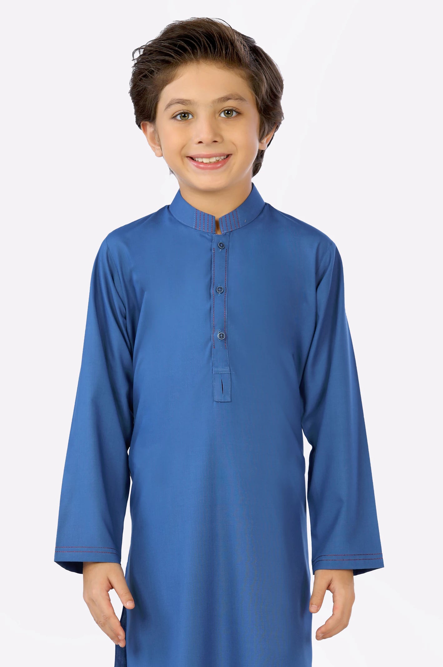 Medium Blue Boys Shalwar Suit From Diners