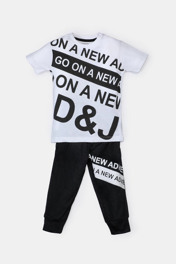 White Black Boys Combo