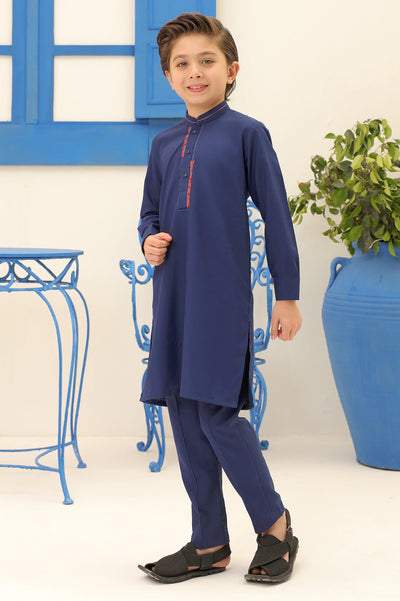 Royal Blue Boys Kurta Pajama