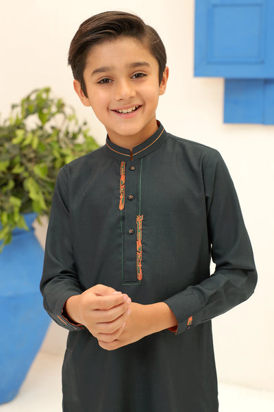Sea Green Boys Kurta Pajama