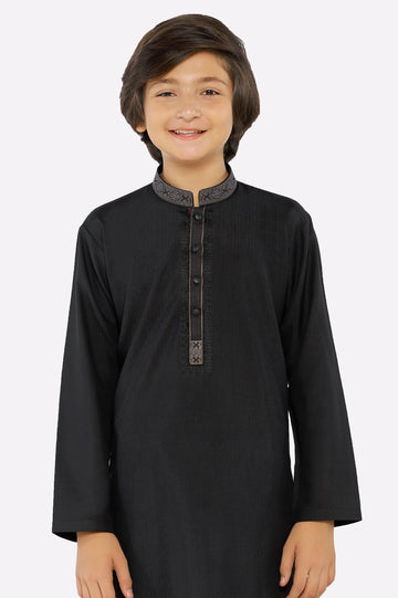 Black Boys Kurta Pajama