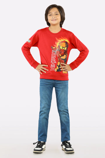 Ninjago Printed Boys Sweatshirt