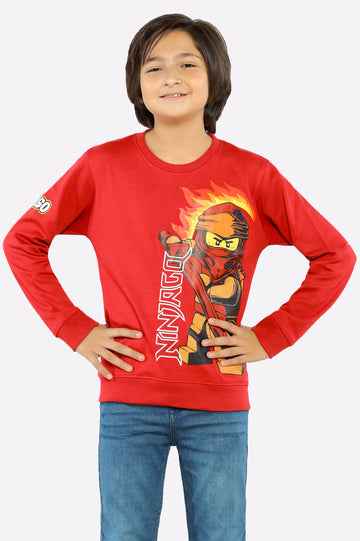 Ninjago Printed Boys Sweatshirt