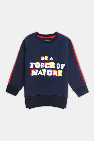 Embroidered Boys Sweatshirt