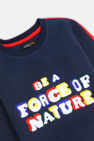 Embroidered Boys Sweatshirt