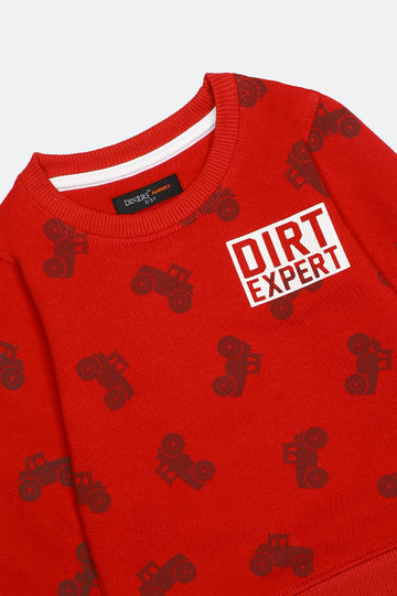 All Over Print Boys Sweatshirt