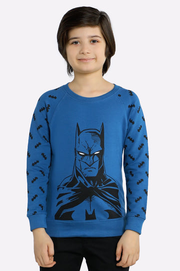 Batman Graphic Print Boys Sweatshirt