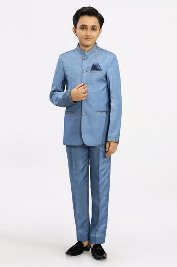 Light Blue Suiting for Boys