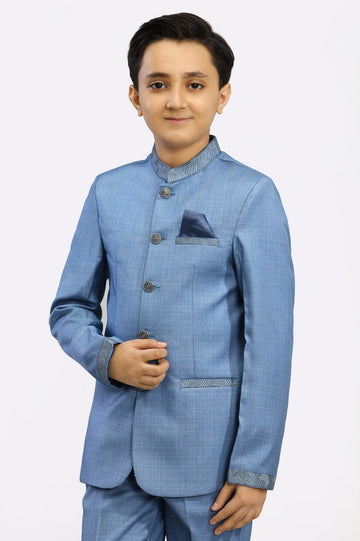 Light Blue Suiting for Boys