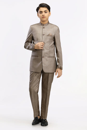 Beige Suiting for Boys