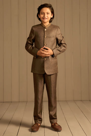 Brown Prince Suit for Boys