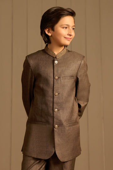 Brown Prince Suit for Boys