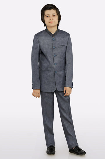 Grey Prince Suit for Boys