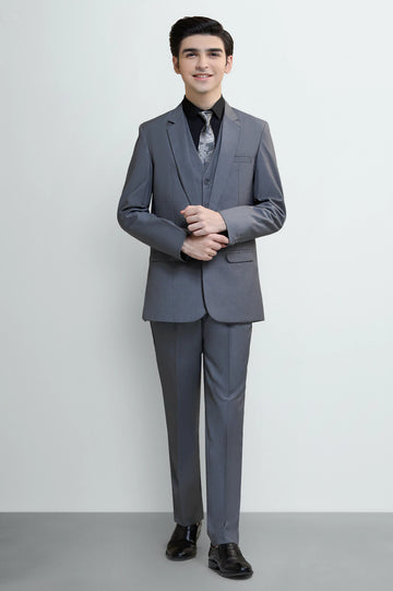 Grey Suiting for Boys